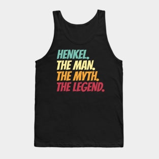 Henkel The Man The Myth The Legend Tank Top